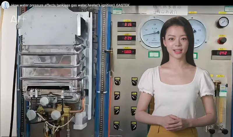 Как давление воды влияет на зажигание проточной газовой колонки?